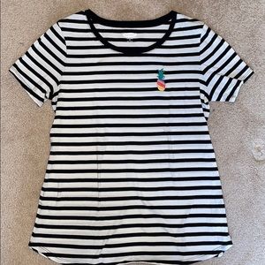 Old Navy Striped Pineapple Tee and Sweater
